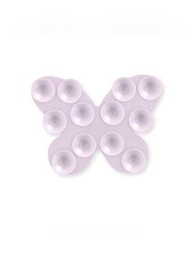 EVRY JEWELS Women's Phone Bestie - Silicone Suction Grip Purple Butterfly